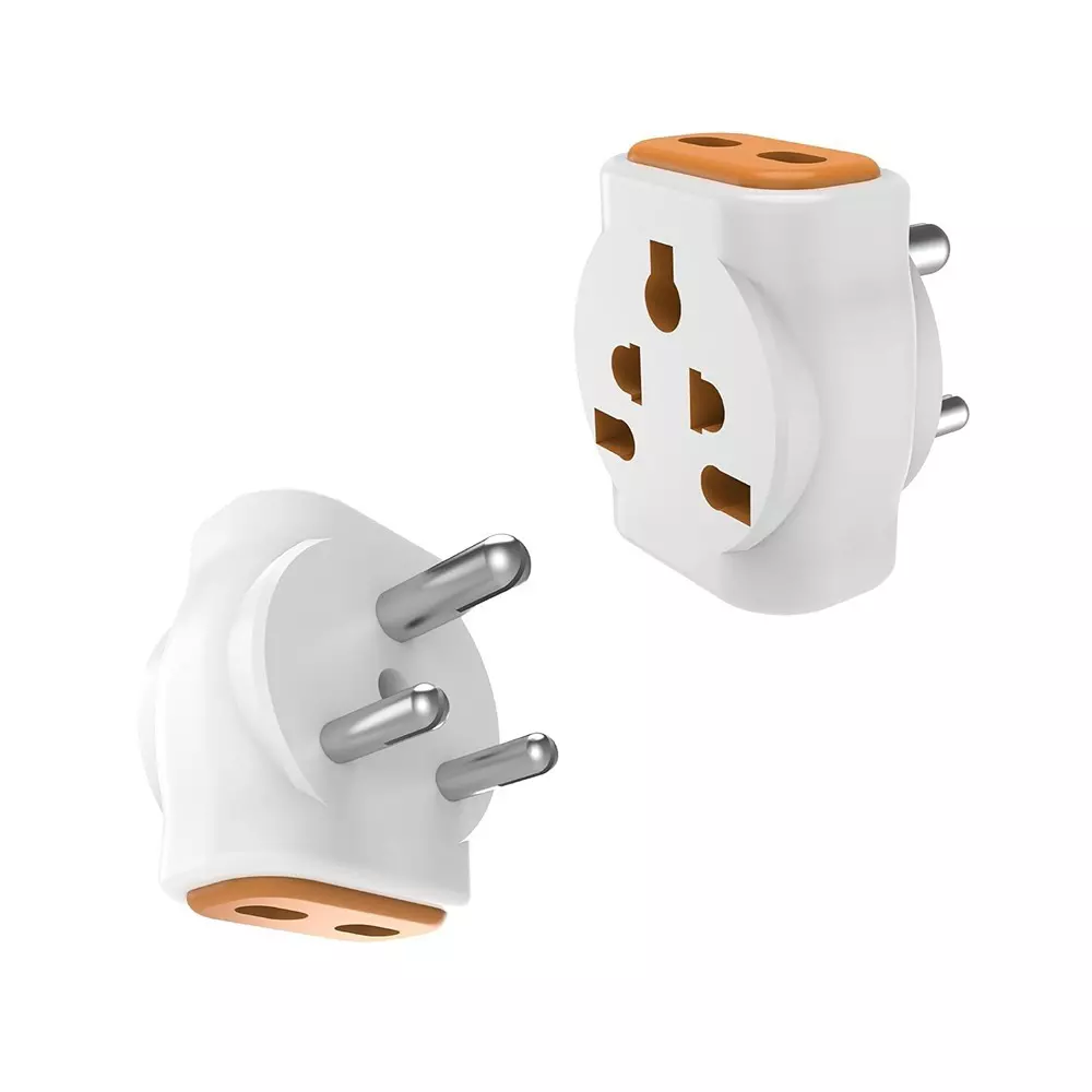 Hi-Fi Dingo 3 Pin Multi Plug Universal 6 A Current White, Red