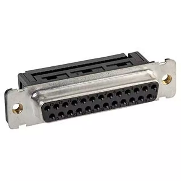 MULTICOMP PRO SOCKET, IDC, D, THREADED, 25WAY, 8FTM25S-30N4-FEC (Pack of 5)