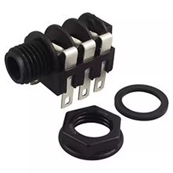 NEUTRIK SOCKET, JACK, SW, 3POLE, NMJ6HF-S