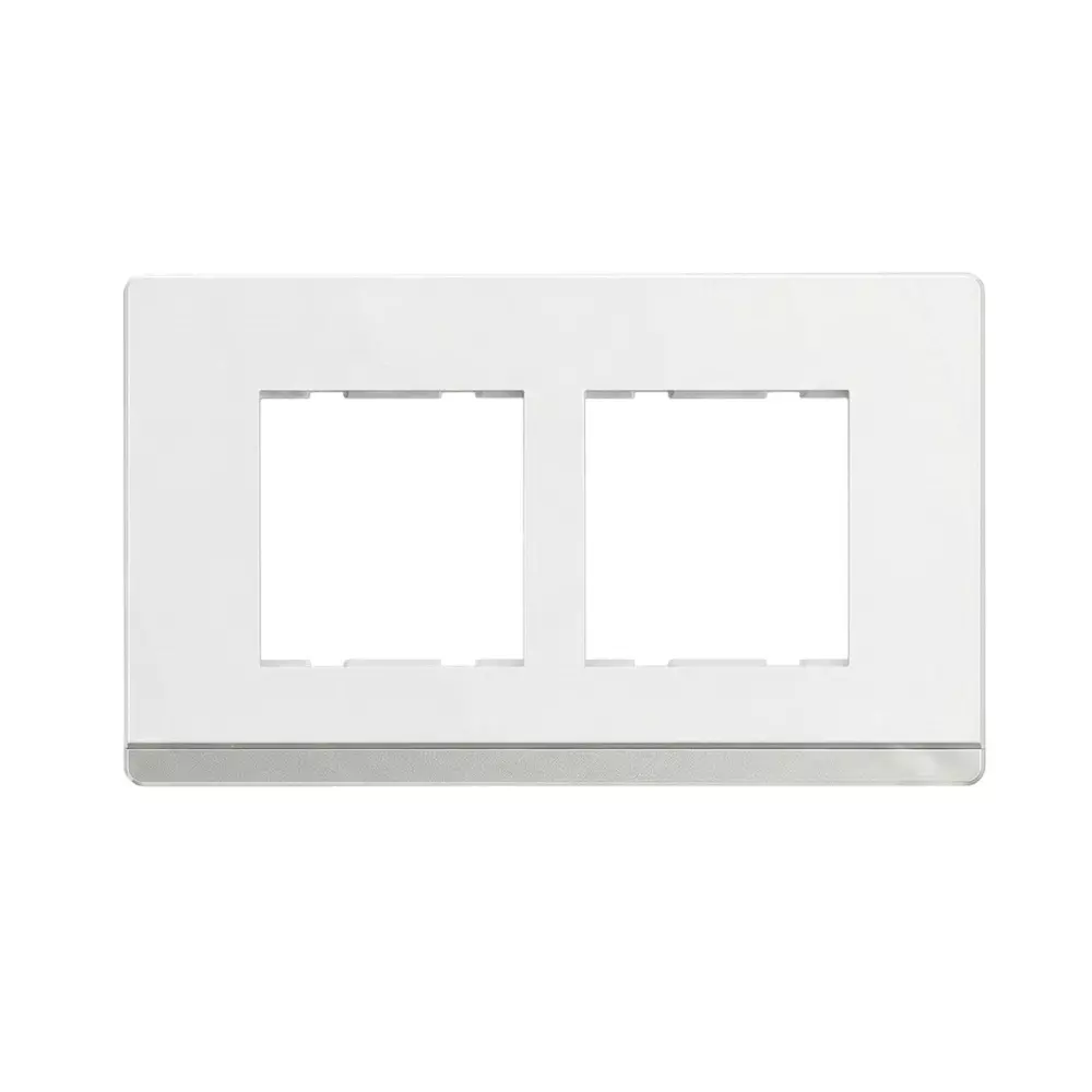 Cona Striqa Modular Plate White 4 Modules, ST 1104 (Pack of 10)