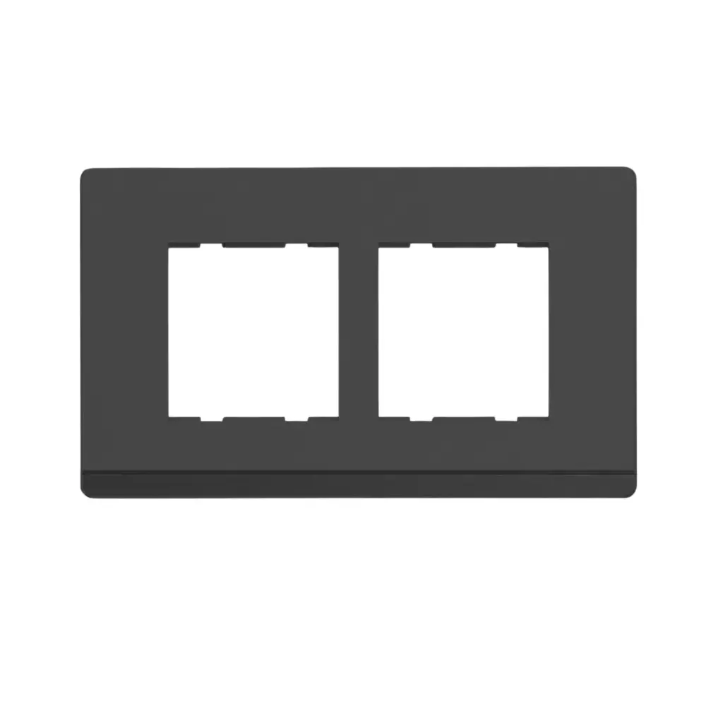 Cona Trimm Modular Plate Black 4 Modules, TMM 1104 (Pack of 10)