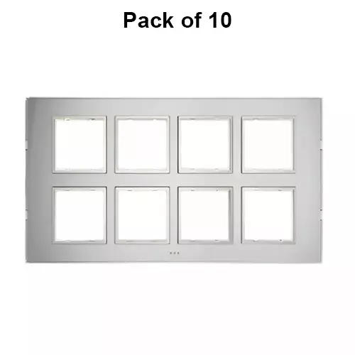Cona Glasglow Modular Plate White 16 Modules, GM 1116 (Pack of 10)