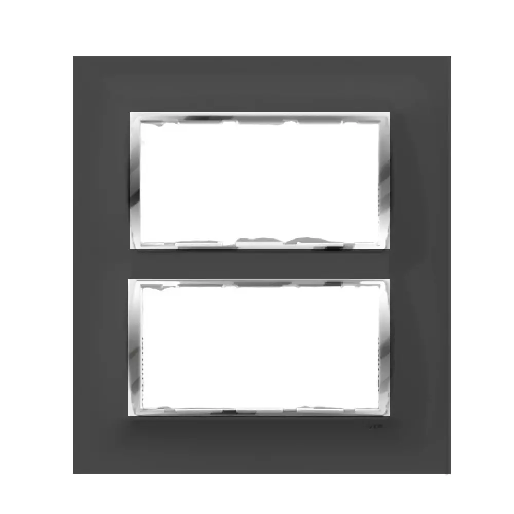 Cona NuGlow Modular Plate Black 8 Modules(Square), MN 1109 (Pack of 10)