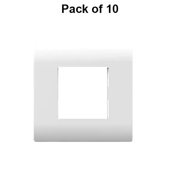 Cona Forte Modular Metal Plate White 2 Modules, ORP 1102 (Pack of 10)