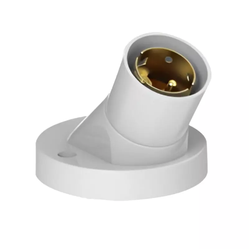 Cona Angle Holder Metal Ring King White, 2161 (Pack of 20 Pcs)