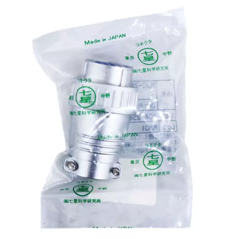 Nanaboshi Metal Connector Straight Plug 28 Female Contact, NJC-2816-PF