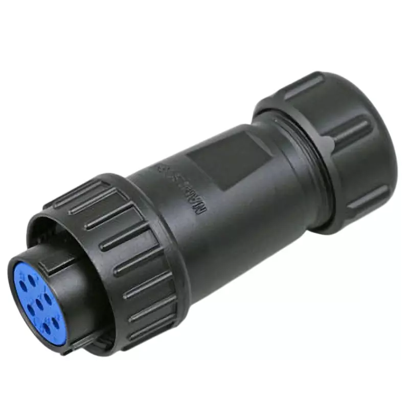 Nanaboshi Connector Straight Plug 20 Female Contact, NJW-207-PF10