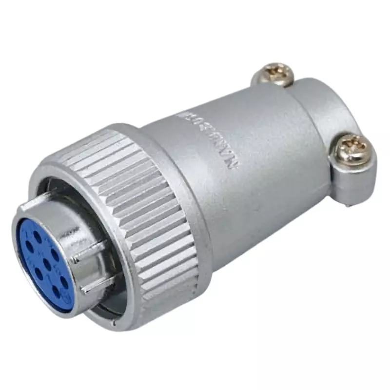 Nanaboshi Metal Connector Straight Plug 250 V Rated Voltage, NR-207-PF