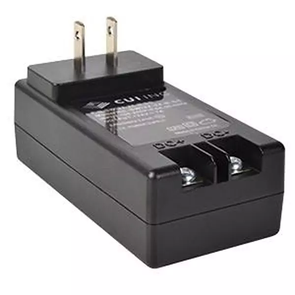 CUI INC Fixed Plug Wall Mount 1 Output 90 VAC to 264 VAC, SWI24-15-N-SC