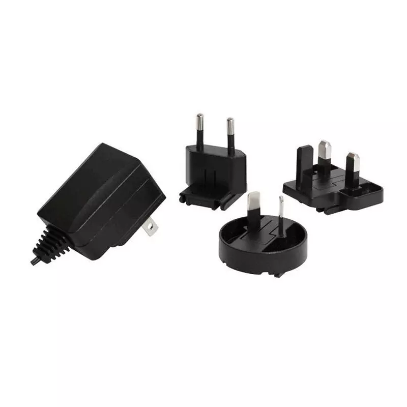 CUI INC Interchangeable Plug Wall Mount 1 Output 90 VAC to 264 VAC, SMI6B-5-K-P6R