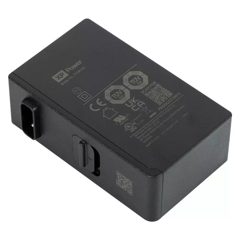 XP POWER Interchangeable Plug Wall Mount 100 W Output Power, PGW100PS20-I-BB