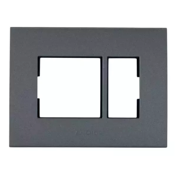Anchor Penta Regular Plate Black 3 Module, 65903B (Pack of 20)