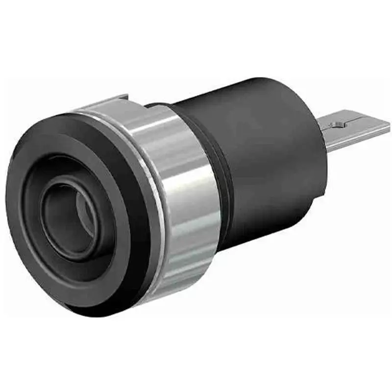 Esco Panel Mount Socket 1000 V, CAT III 600 V, CAT IV Rated Voltage 24 A Rated Current Φ4 mm Compatible Plug, EA940DP-541