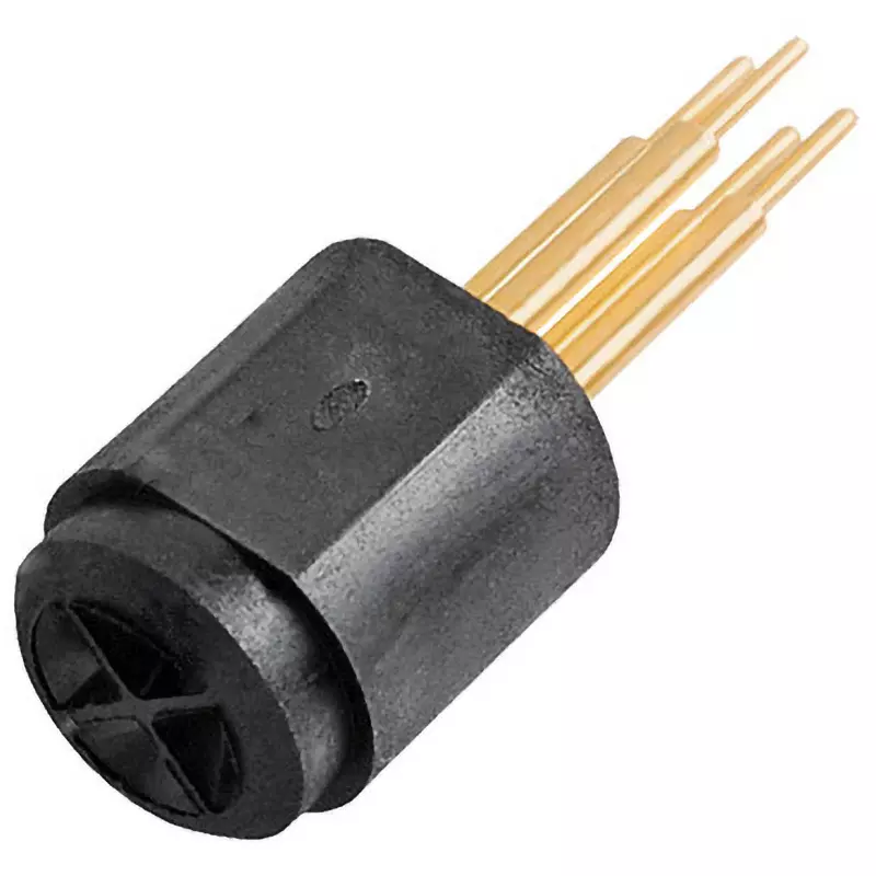 Japan Connect Industry Laser Diode Socket 4.0 No. of Pin 2.54 mm Cell Spacing, LD254P-4P-F8 (Pack of 10)