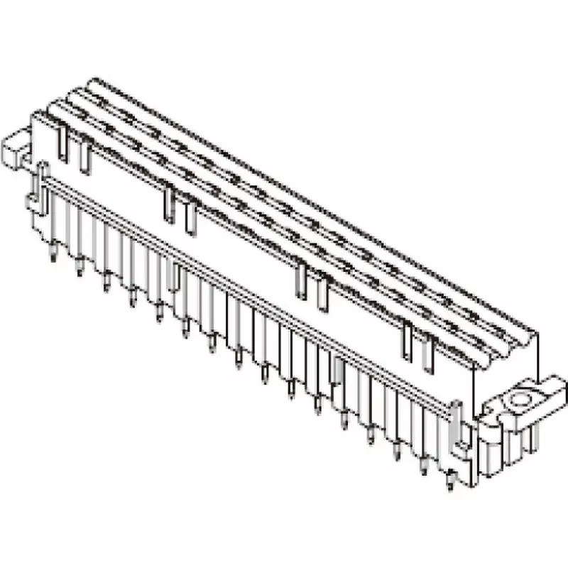 Omron Din Connector Medium/High Current XC4 Socket AC 380 V, XC4B-4811