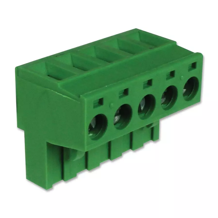 CAMDENBOSS Terminal Block, Pluggable, 5Pos, 12Awg, CTB9208/5