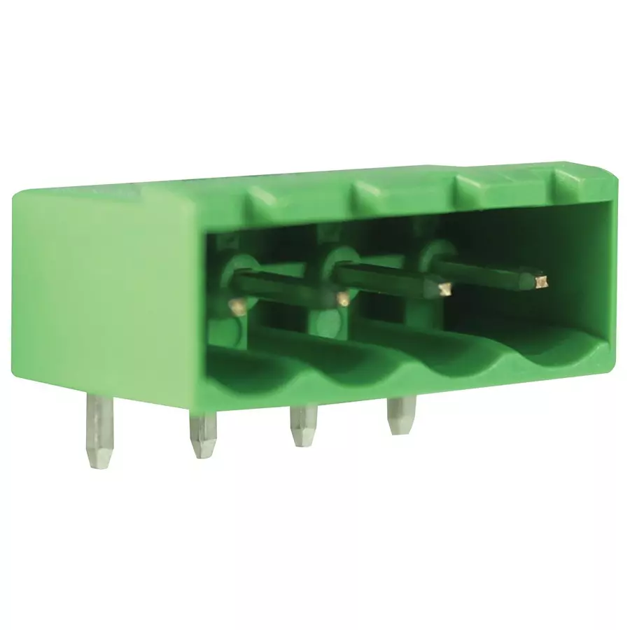 CAMDENBOSS Terminal Block, Header, 4Pos, Th, CTB9352/4 (Pack of 10)