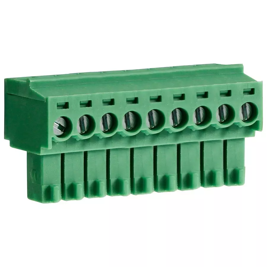 CAMDENBOSS Tb, Pluggable, 9Pos, 28-16Awg, CTBP92HD/9