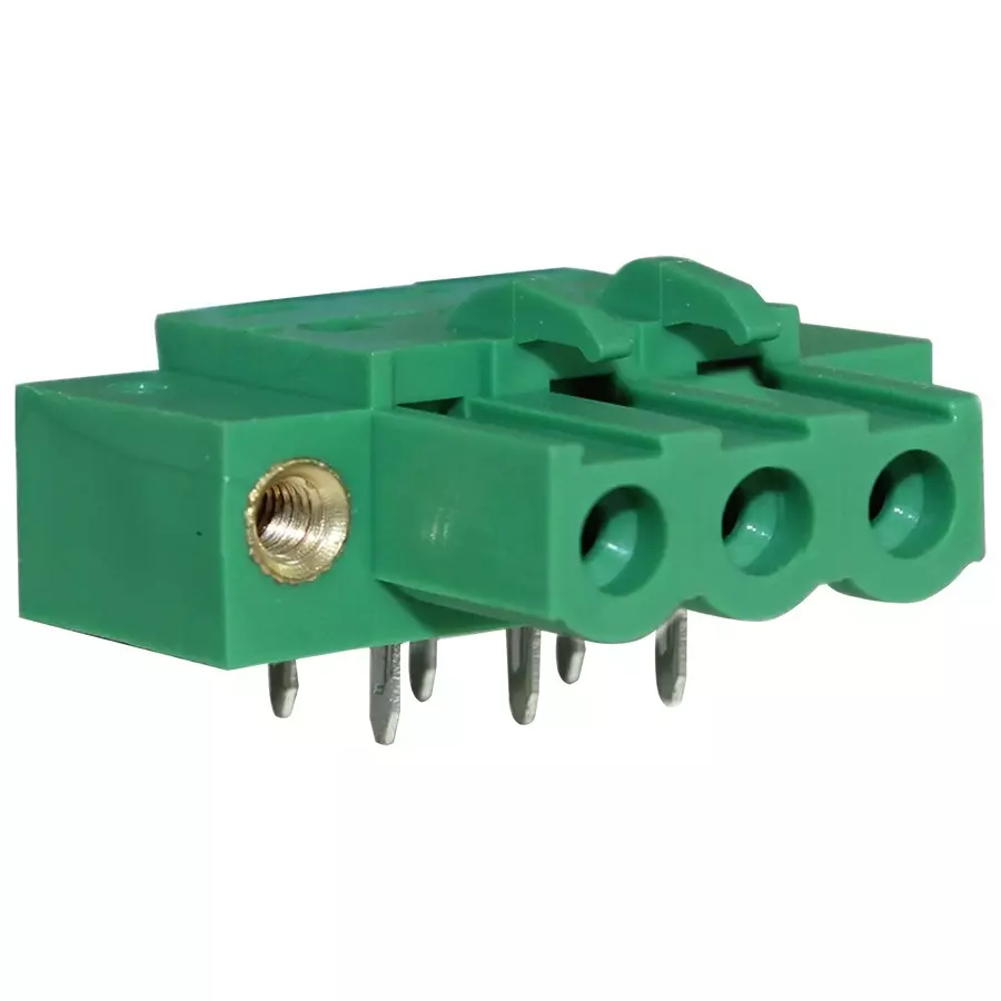 CAMDENBOSS Terminal Block, Socket, 3Pos, Th, CTBP97HJ/3FL