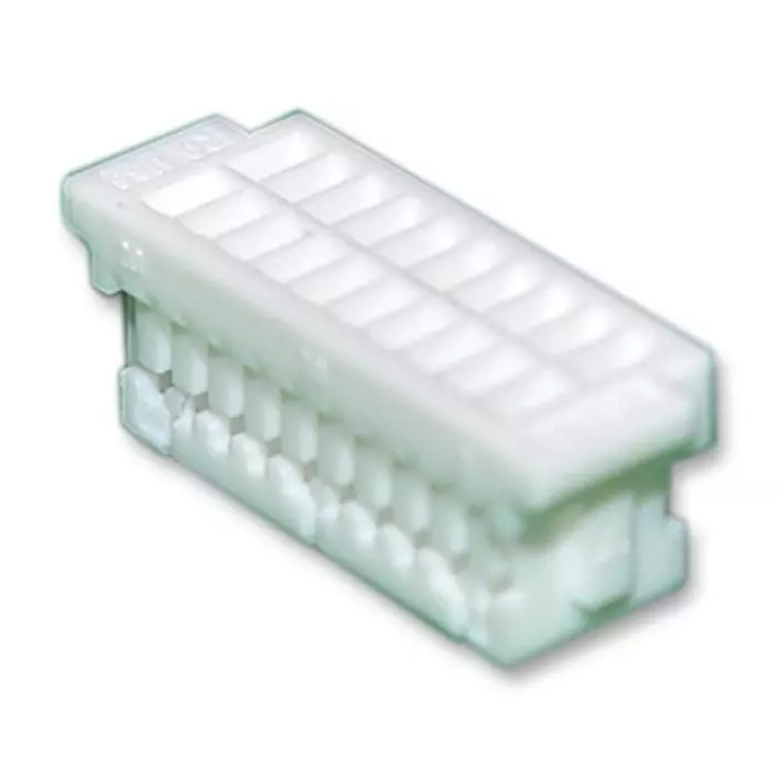 JST (JAPAN SOLDERLESS TERMINALS) Connector, Housing, Rcpt, 20Pos, 2Row, SHDR-20V-S-B(P) (Pack of 100)