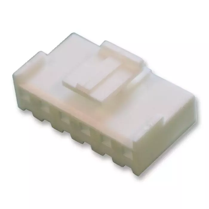JST (JAPAN SOLDERLESS TERMINALS) Connector, Housing, Rcpt, 6Pos, 1Row, VHR-6N (Pack of 100)