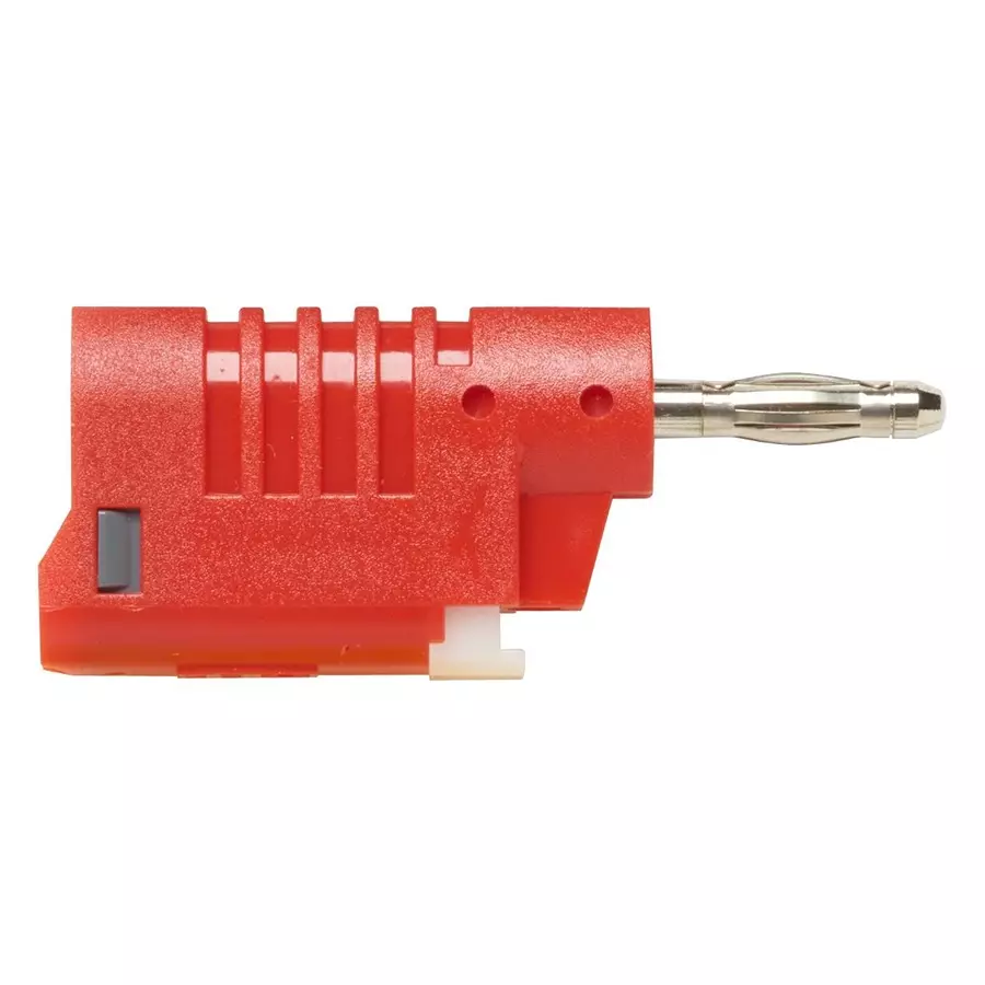 POMONA 4 mm Banana Plug, Stacking, 36A, Red, 73092-2
