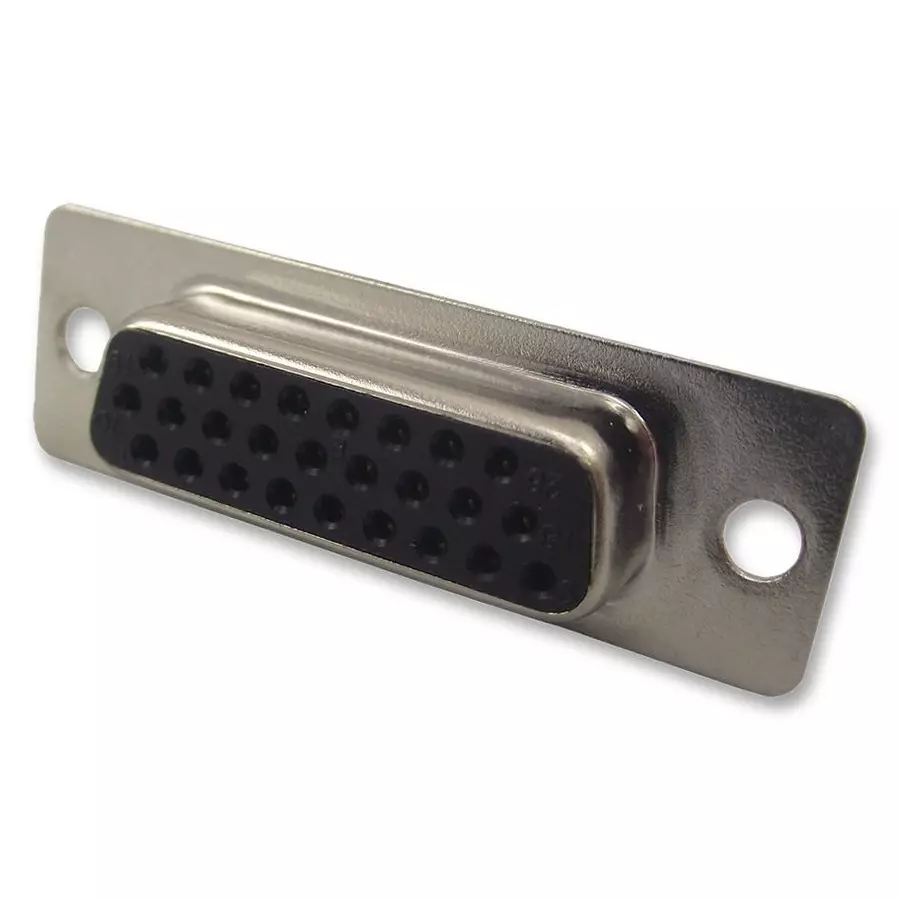 NORCOMP Hd D Sub, Socket, Solder Cup, 26Way, 180-M26-203L001