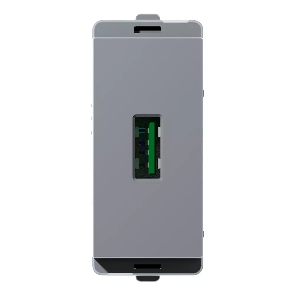 Schneider Electric USB Charger Livia Series 2.1 Amp Grey, P7002_N
