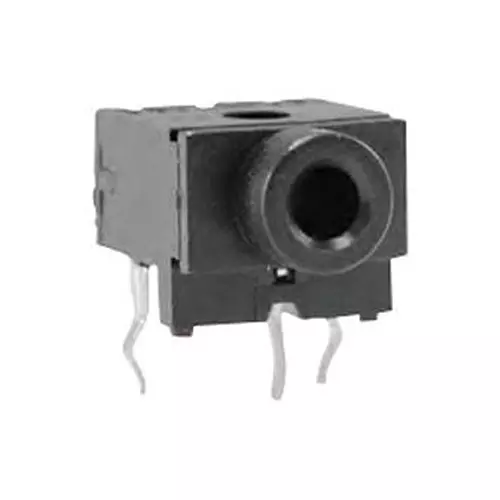 KYCON Stereo Jack, 3.5Mm, 5Pos, Pbt Gf, Pcb, STX-3120-5B