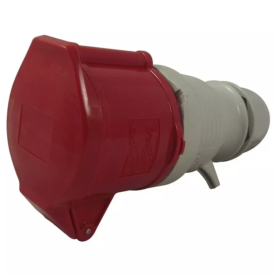 WALTHER Socket, Free, 400V, 32A, 3P+N+E Way, 330