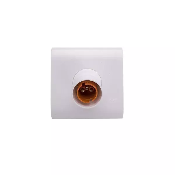 RAPID Sumo Batten Holder PVC Ring Material 127 x 127 mm (5x5 inch) White, R-602 (Pack of 20)