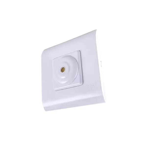 RAPID Sumo Ceiling Rose 127 x 127 mm (5x5 inch) White, R-607 (Pack of 12)