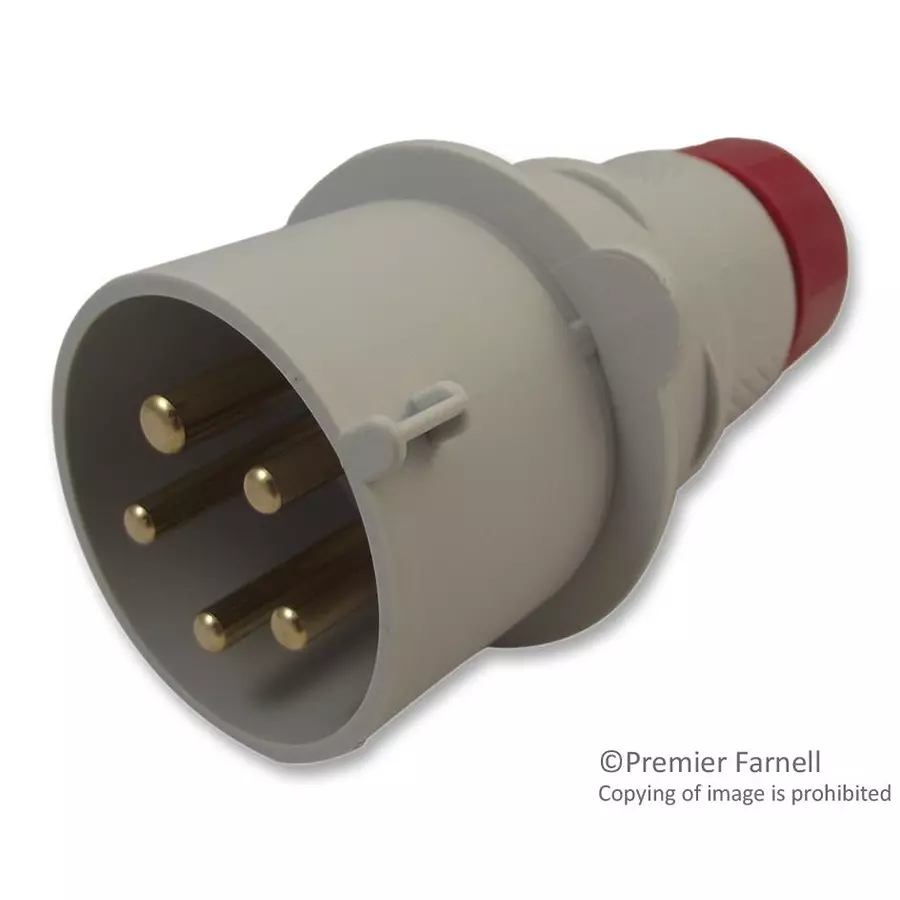 ILME PLUG, 32A, 415V, IP44, PE3265SV