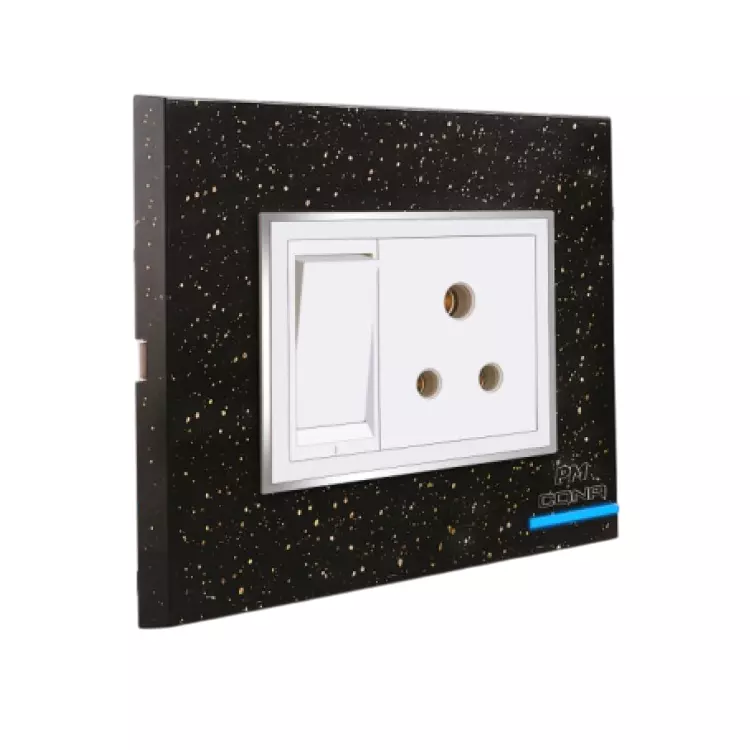 Cona StatuS 8Sq M Modular Plate Dark Sparkle Polycarbonate, 1309