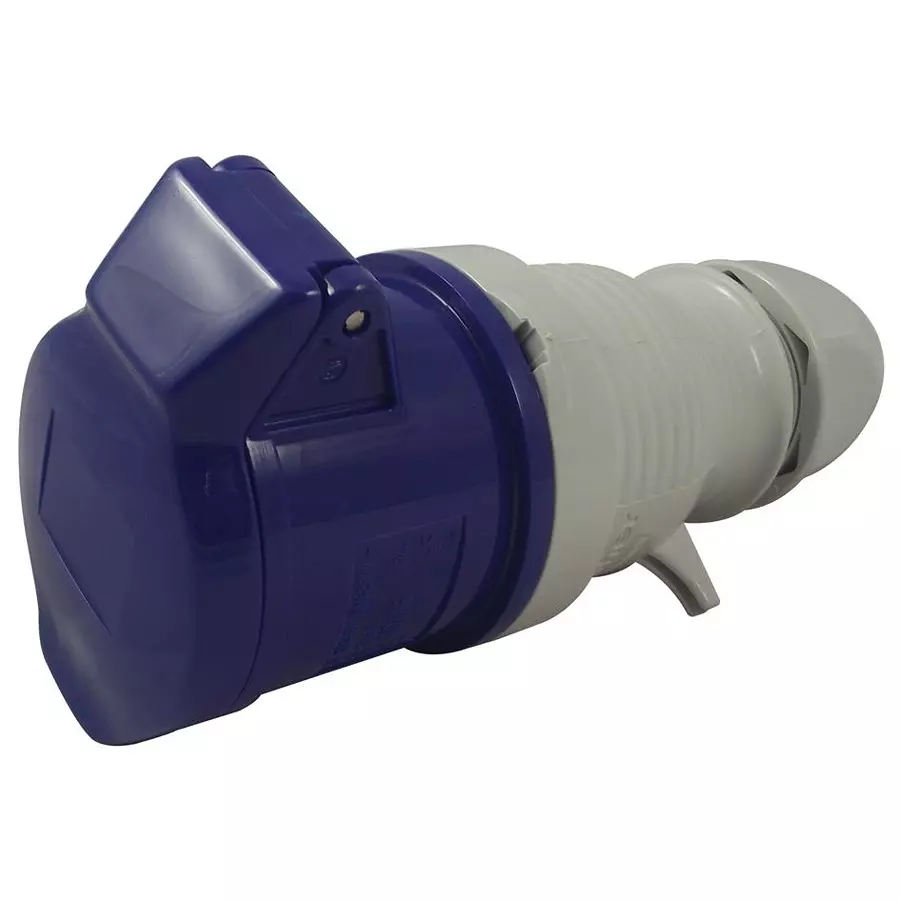 WALTHER Socket, Free, 230V, 32A, 2P+E Way, 330306