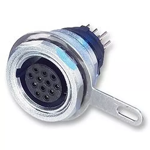 NEUTRIK SOCKET, PANEL MOUNT, PCB, 12POLE, MPF12-V