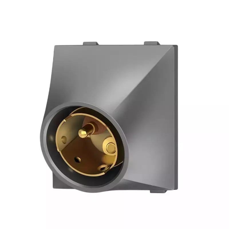 Cona Angle Bulb Holder Olive, M191 (Pack of 20 Pcs)