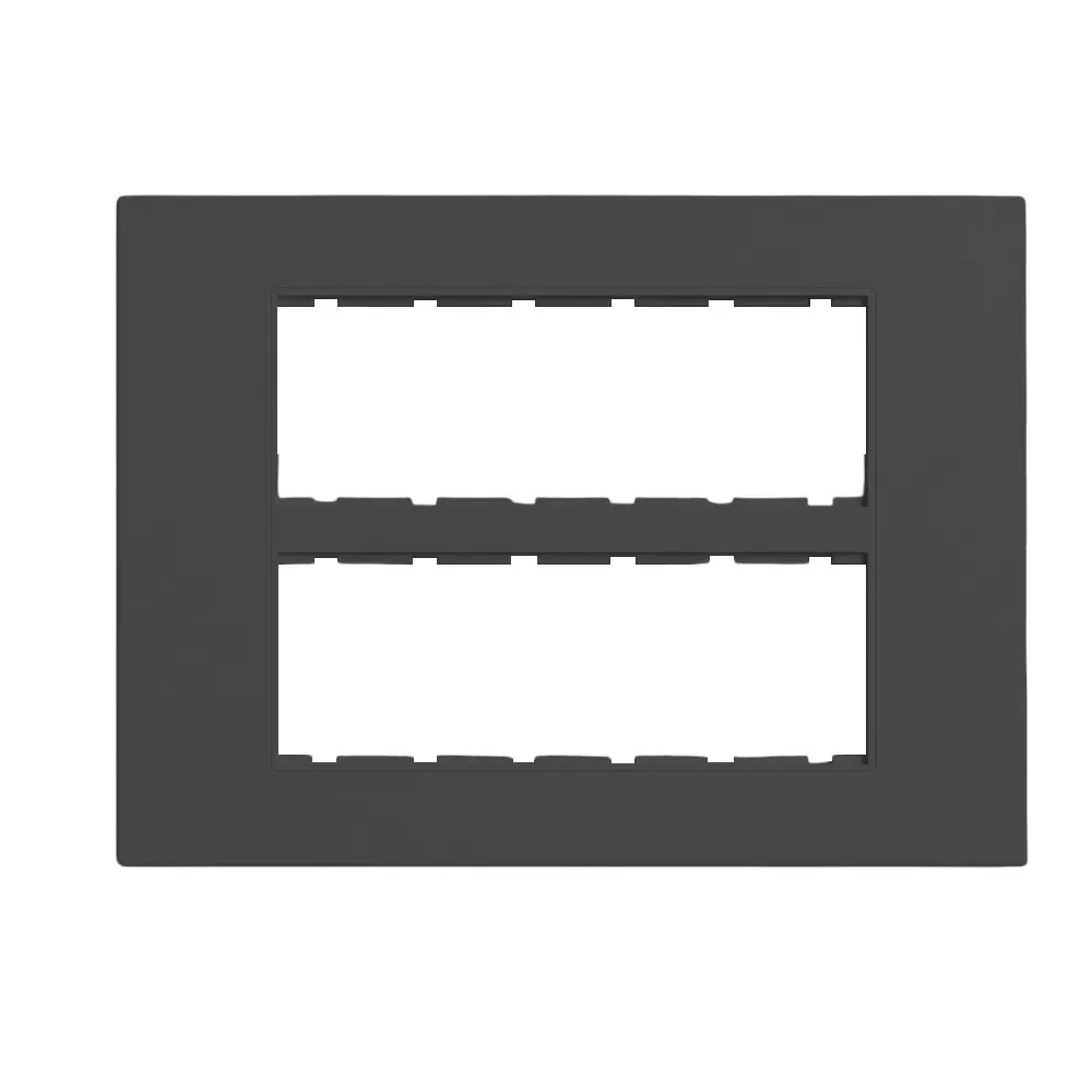 Cona GlazTouch Modular Plate Black 12 Modules, GT 1112 (Pack of 10)