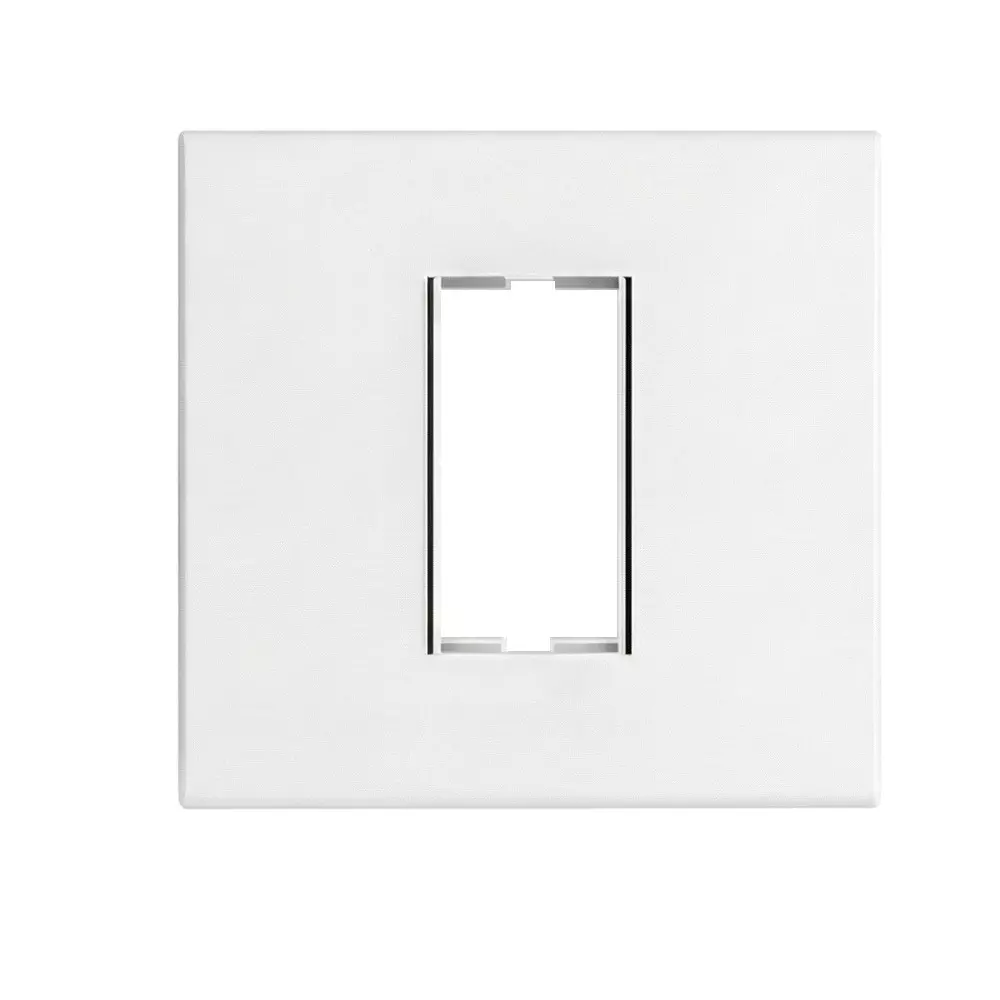 Cona Striqa Modular Plate White 1 Module, ST 1101 (Pack of 10)