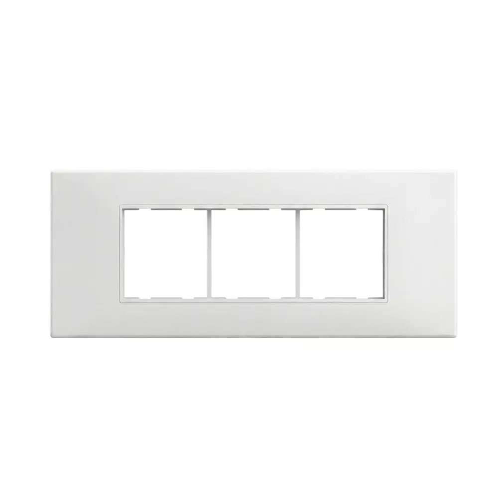 Cona Striqa Modular Plate White 6 Modules, ST 1105 (Pack of 10)