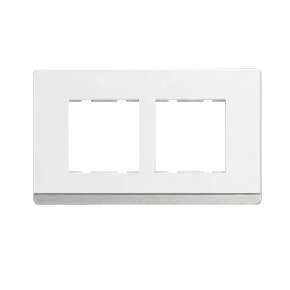 Cona Trimm Modular Plate White 4 Modules, TM 1104 (Pack of 10)