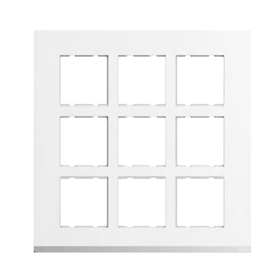 Cona Trimm Modular Plate White 18 Modules, TM 1110 (Pack of 10)