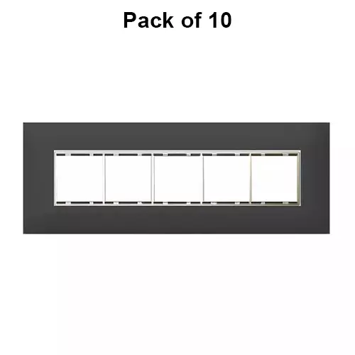 Cona Sleekwood Modular Plate Black 10 Modules, SWN 1110 (Pack of 10)