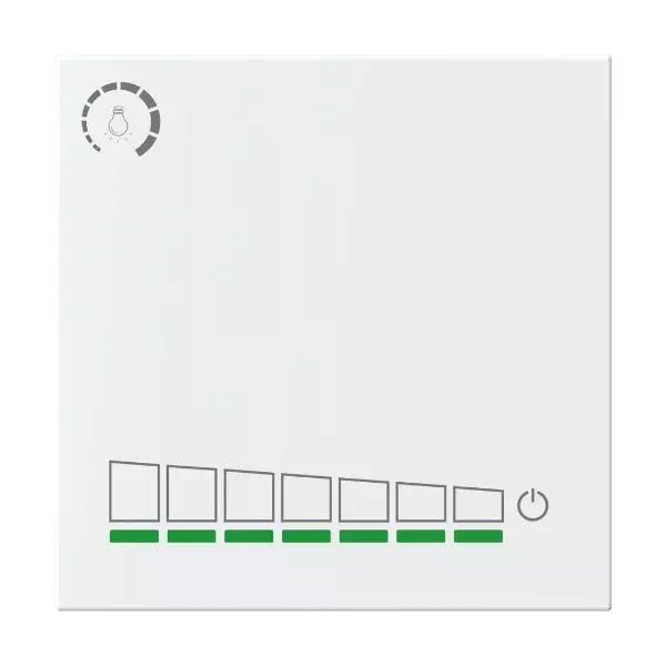 Anchor Roma Urban Modular Touch Dimmer White PVC Plastic for Industrial and Home Use, 71009