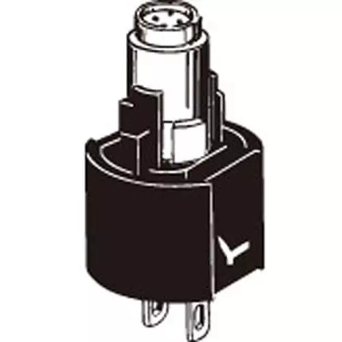 Omron Indicator Socket Unit Solder Terminal Shape, M16-R-12D