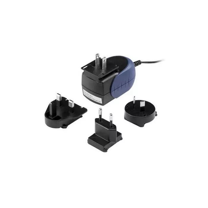 CINCON Interchangeable Plug Wall Mount 1 Output 90 VAC to 264 VAC, TR15RAM050-11E02-GY-BK-Level-V