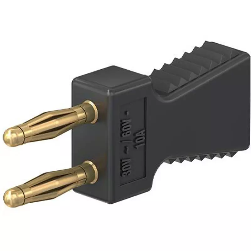 Esco Jumper Plug 30 V 60 V Rated Voltage 10 A Rated Current Φ2 mm Compatible Plug, EA940DP-401
