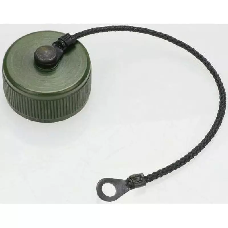 Amphenol Dust Cap Plug Green Color TV Series MIL-DTL-38999 Standard, 418-6033-09P0501-04
