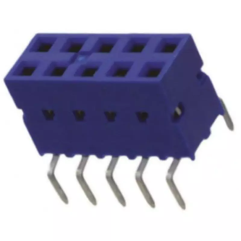 Amphenol PCB Socket 10 Pole 12 Amp Rated Current, 71991-305LF (Pack of 5)