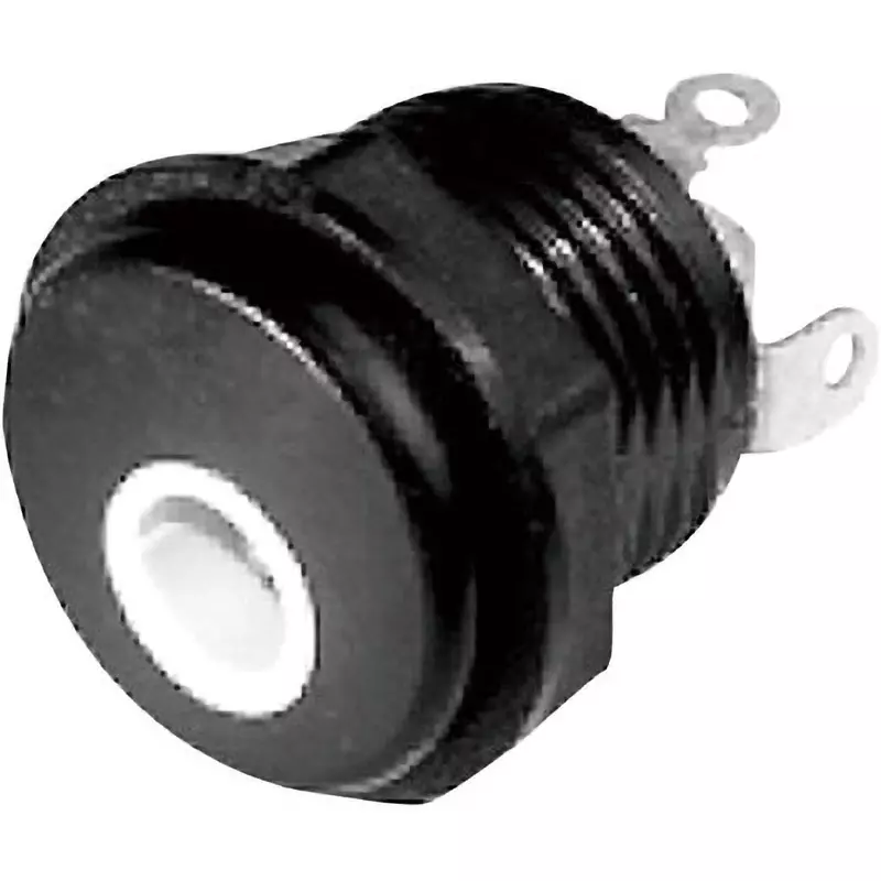 MARUSHIN ELECTRIC DC Plug Jack DC6.3 V Rated Voltage Straight 2 Amp Rated Current, MJ-12A (Pack of 10)